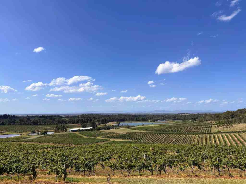 Audrey Wilkinson views, Hunter Valley