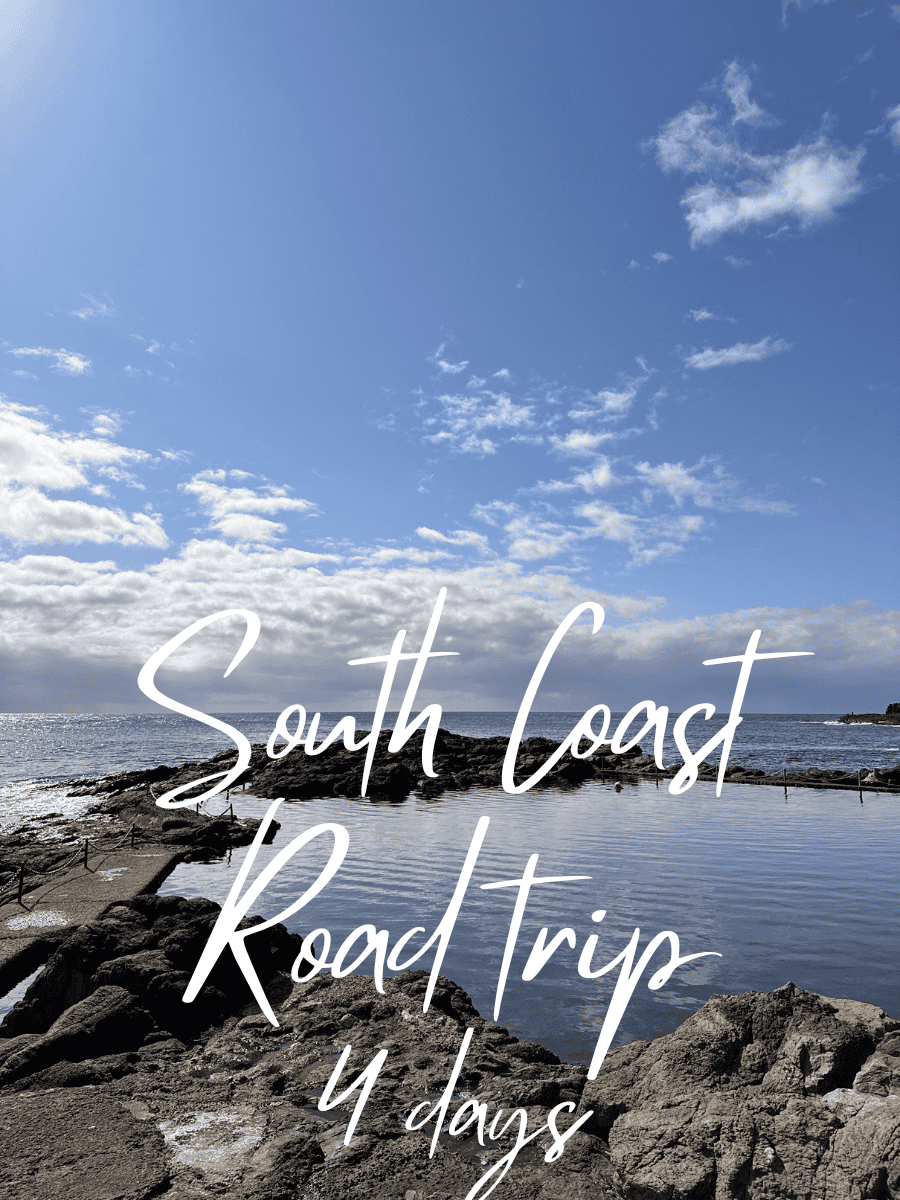 South Coast Road Trip (4 days)