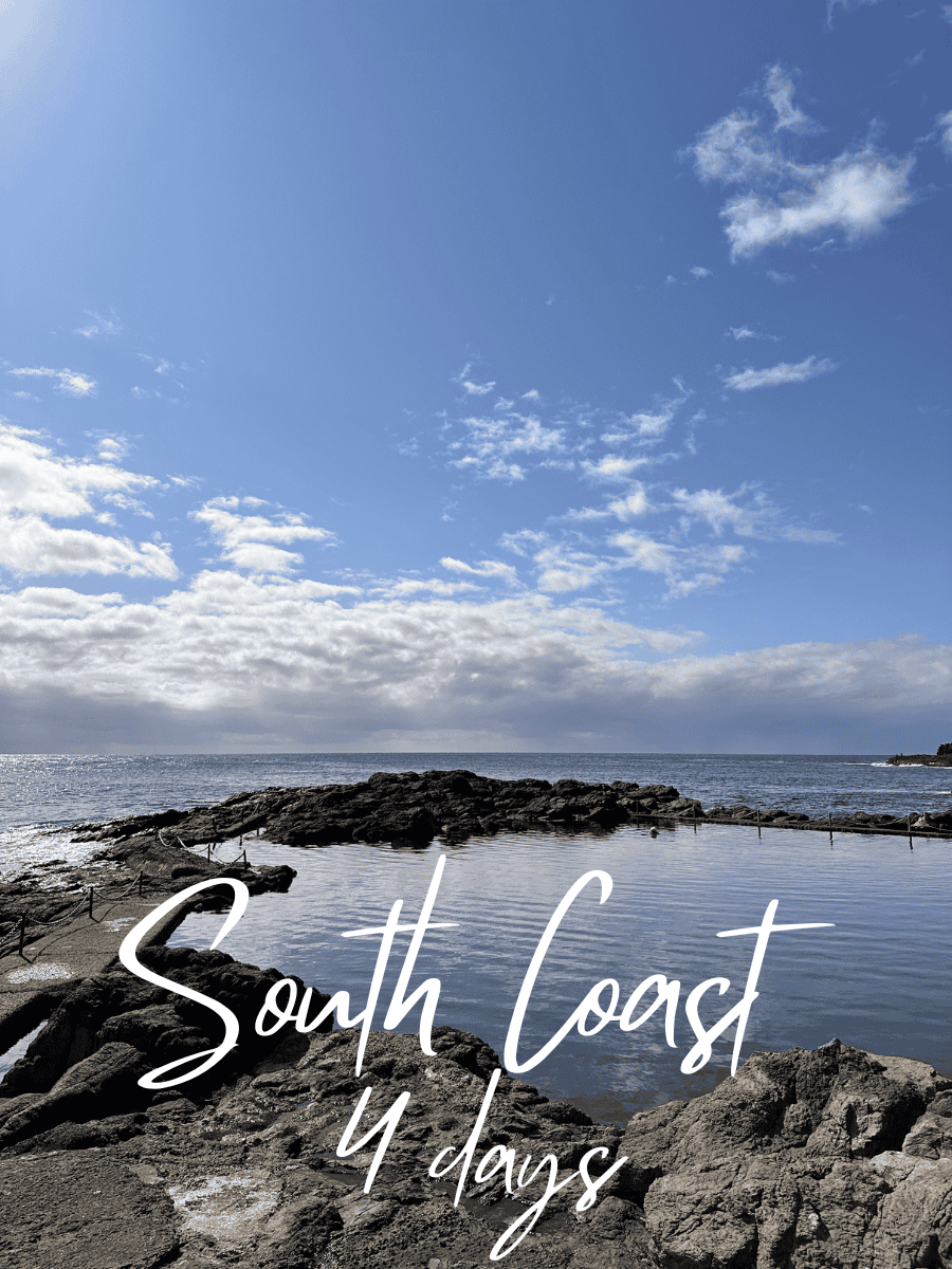 South Coast 4 days
